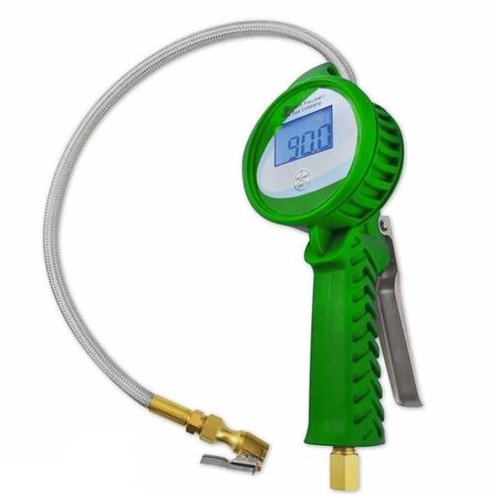 ASTRO PNEUMATIC Astro Pneumatic Tool AO3018GR 3.5 in. Digital Tire Inflator with Hose; Green AO3018GR